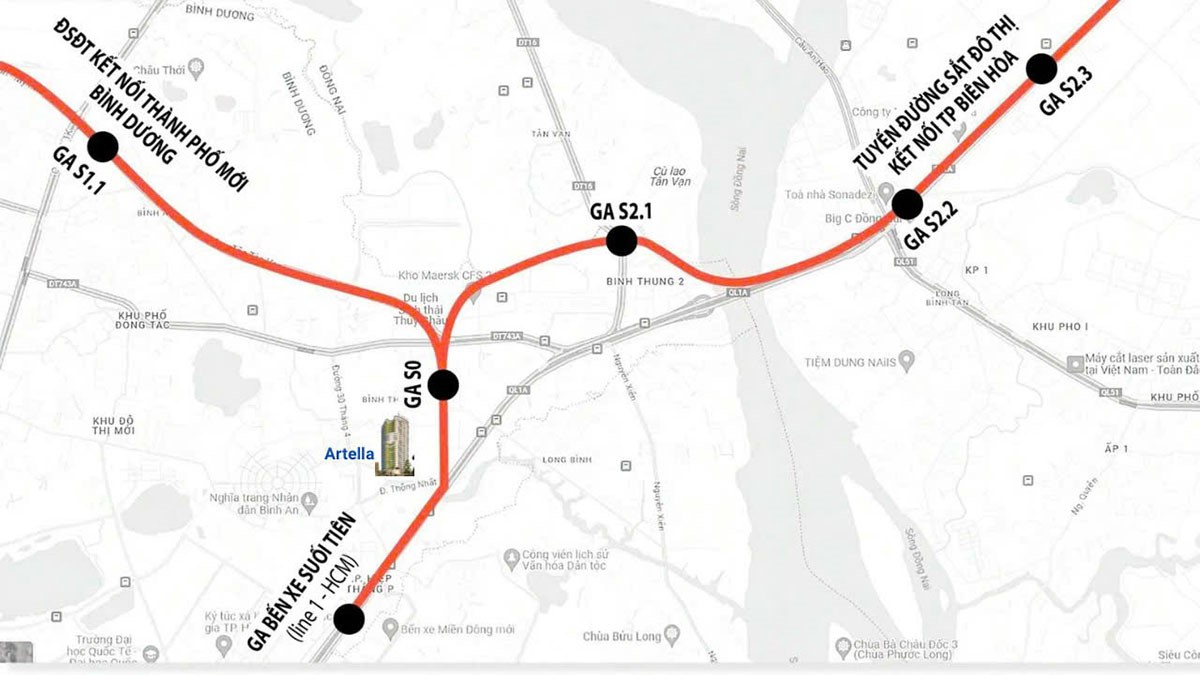 art stella kế bên metro