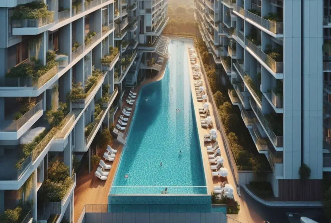 hồ bơi dự án art stella