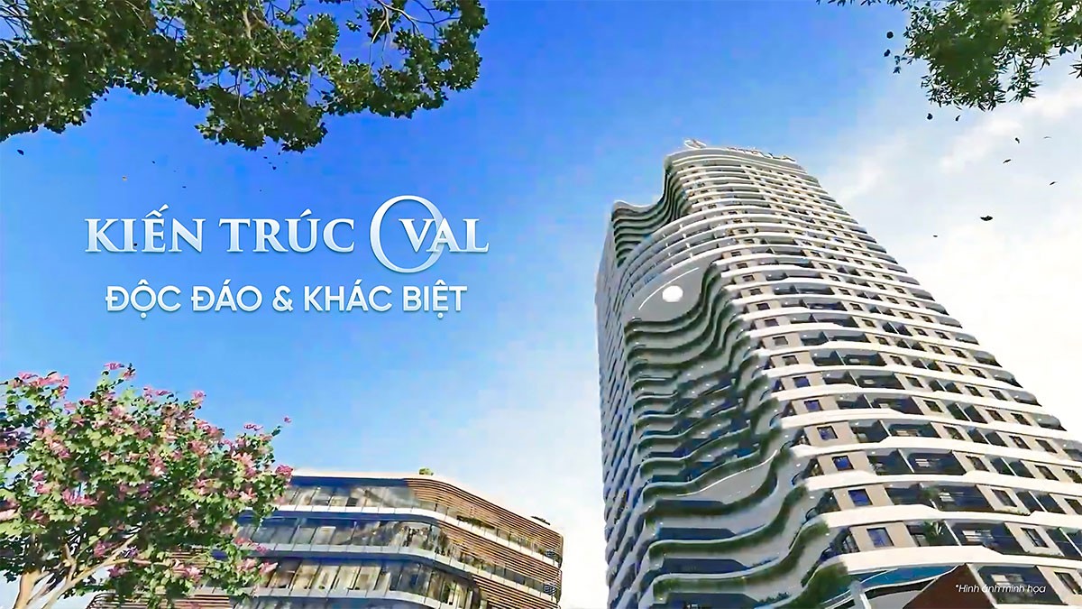 kiến trúc oval của art stella