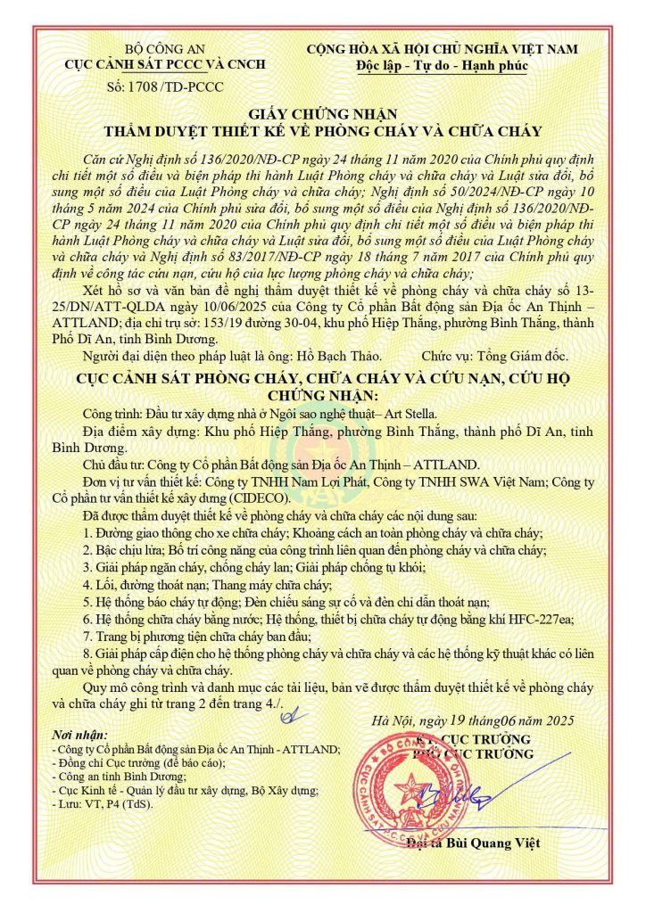 giấy phòng cháy chữa cháy